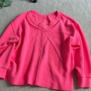 Aerie V-Neck Sweatshirt